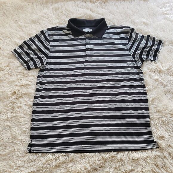 𝅺grand Slam striped golf Polo large slim fit - Picture 1 of 9